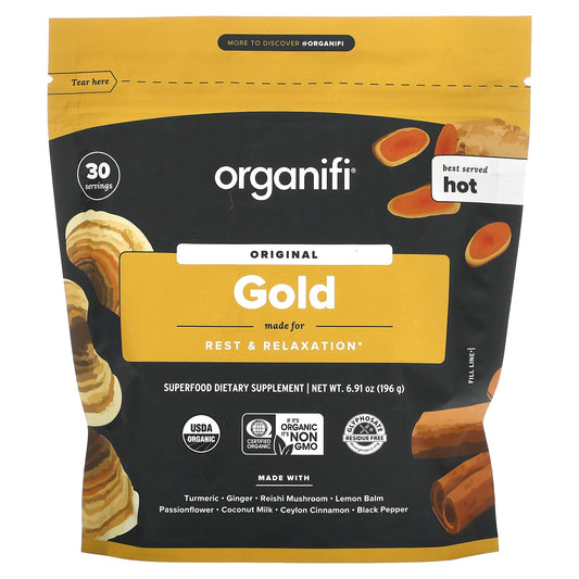 Organifi-Original Gold-Superfood Supplement-6.91 oz (196 g)