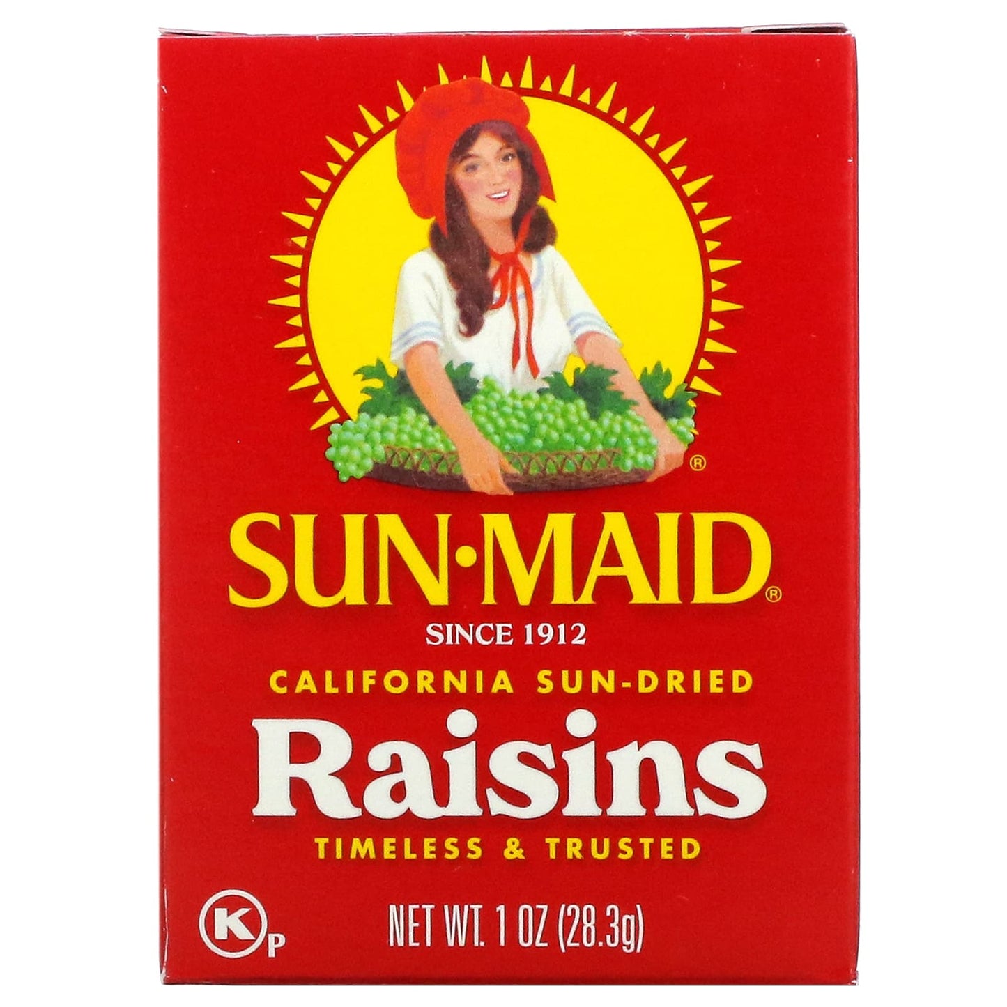 Sun-Maid, California Sun-Dried Raisins, 6 Boxes, 1 oz (28.3 g) Each