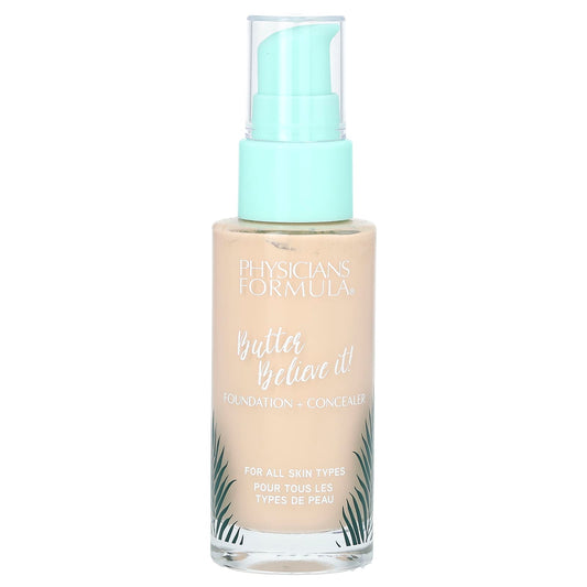 Physicians Formula-Butter Believe It-Foundation + Concealer-1711757 Light-1 fl. oz. (30 ml)