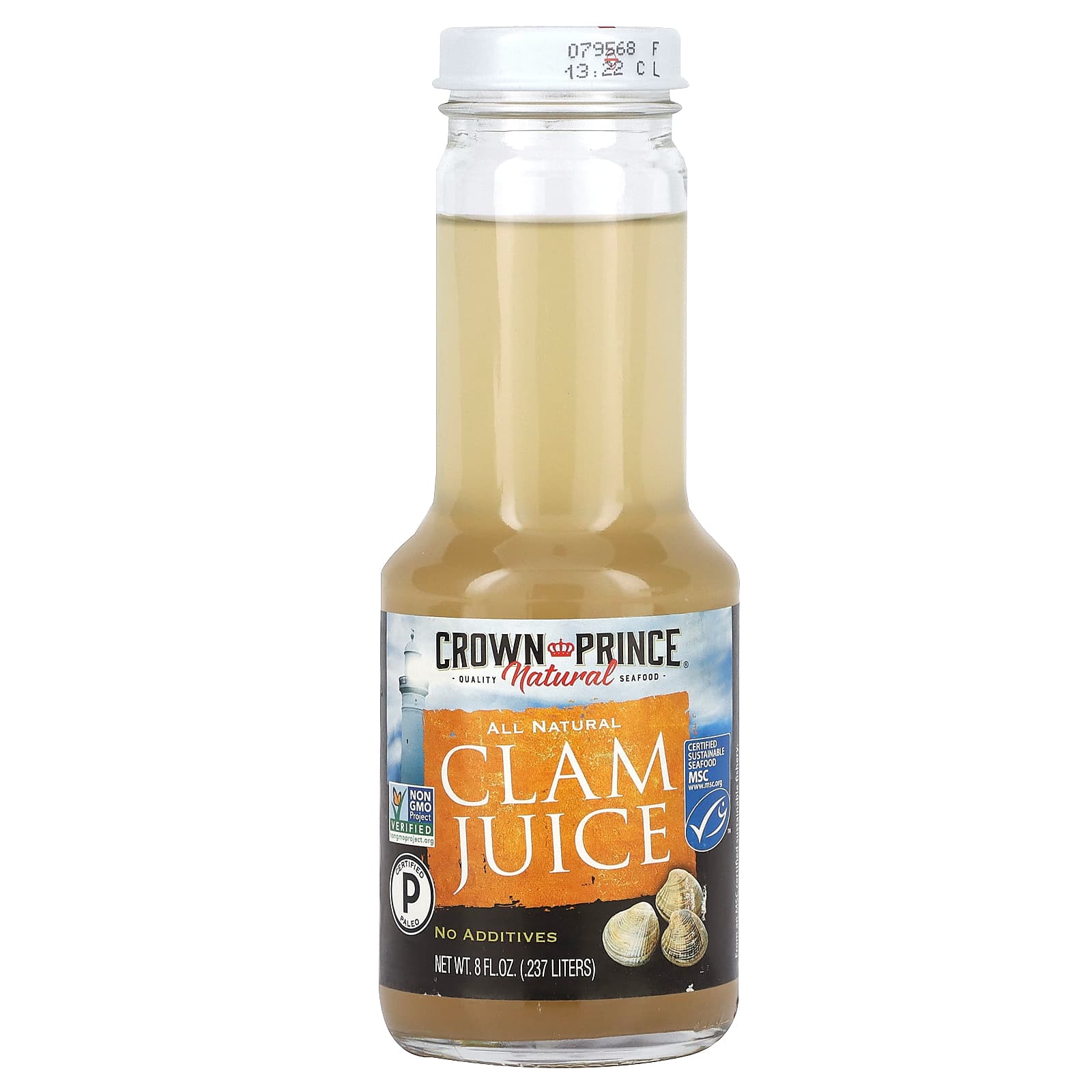 Crown Prince Natural-Clam Juice-8 fl oz (.237 l)