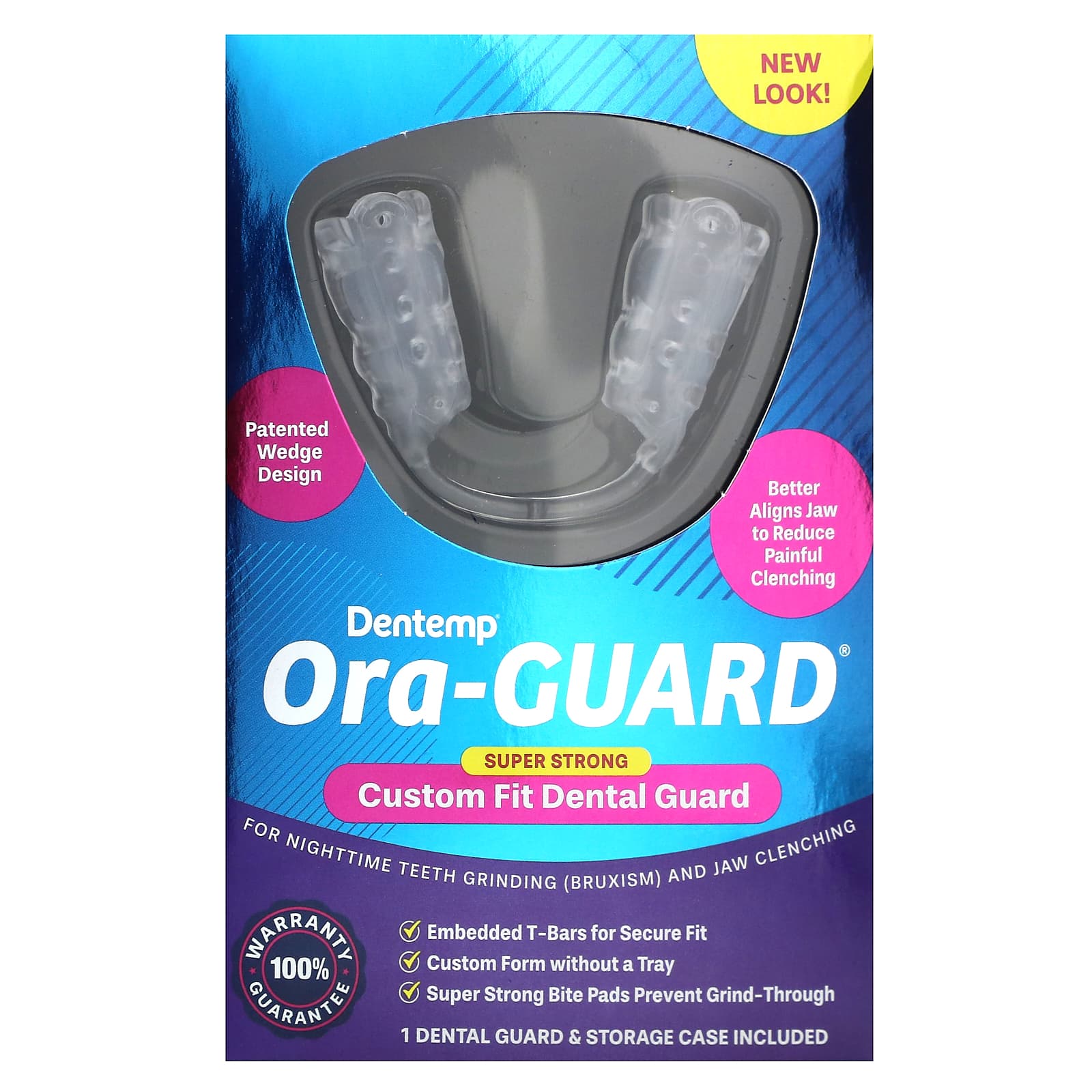 Dentemp-Ora-Guard-Custom Fit Dental Guard-1 Dental Guard & Storage Case