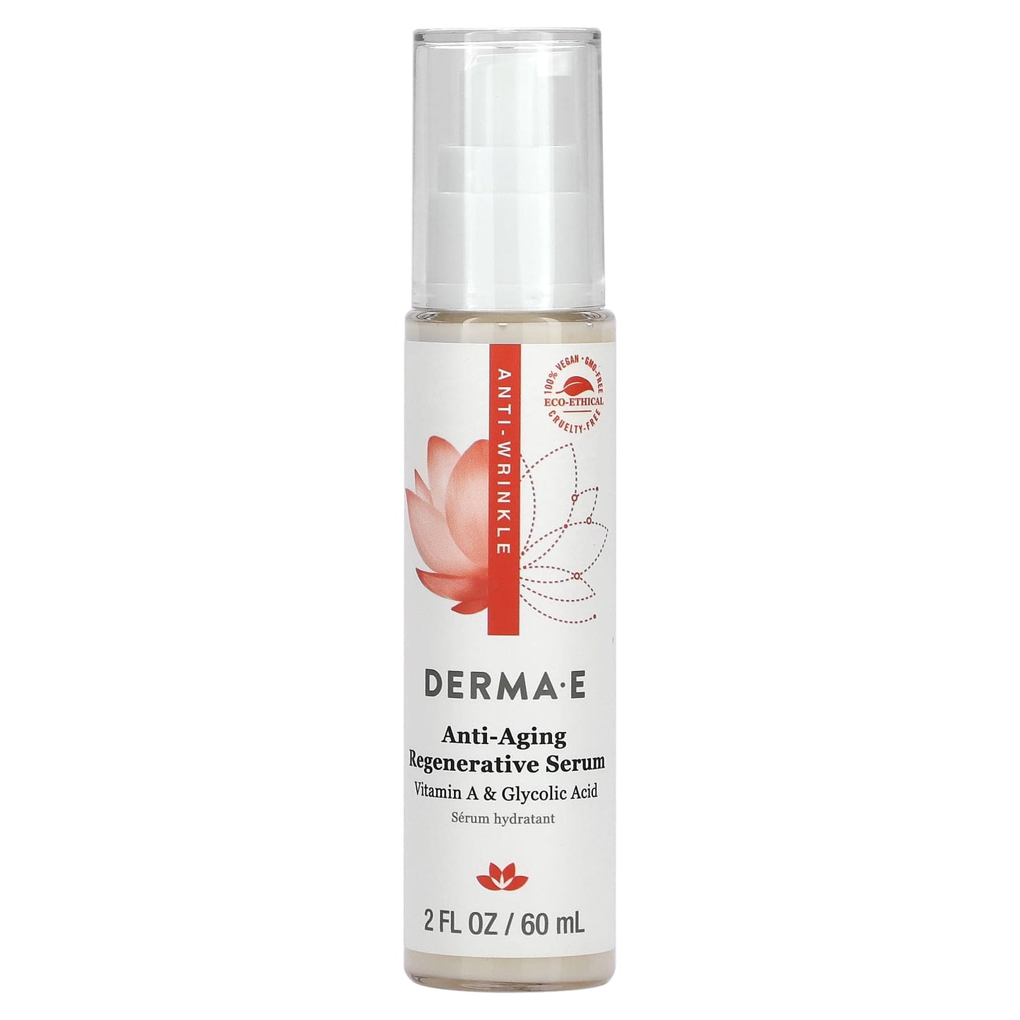 DERMA E-Anti-Aging Regenerative Serum-2 fl oz (60 ml)