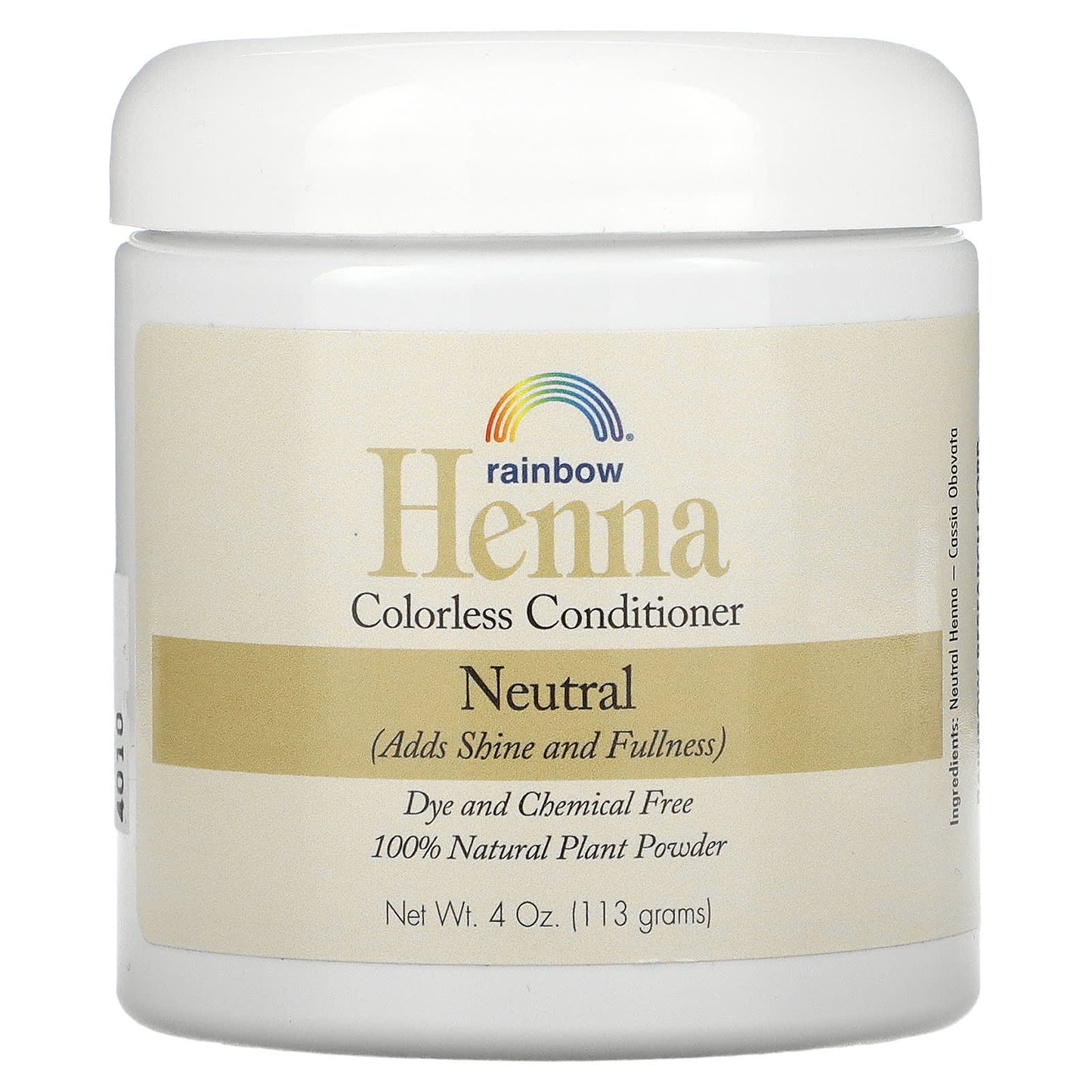 Rainbow Research-Henna-Colorless Conditioner-Neutral-4 oz (113 g)