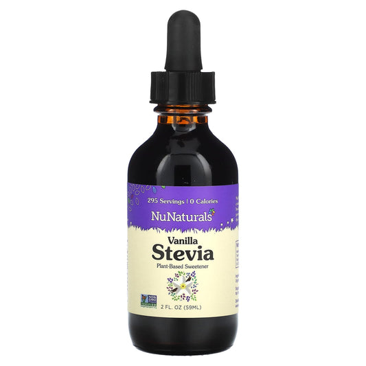 NuNaturals-Vanilla Stevia-2 fl oz (59 ml)