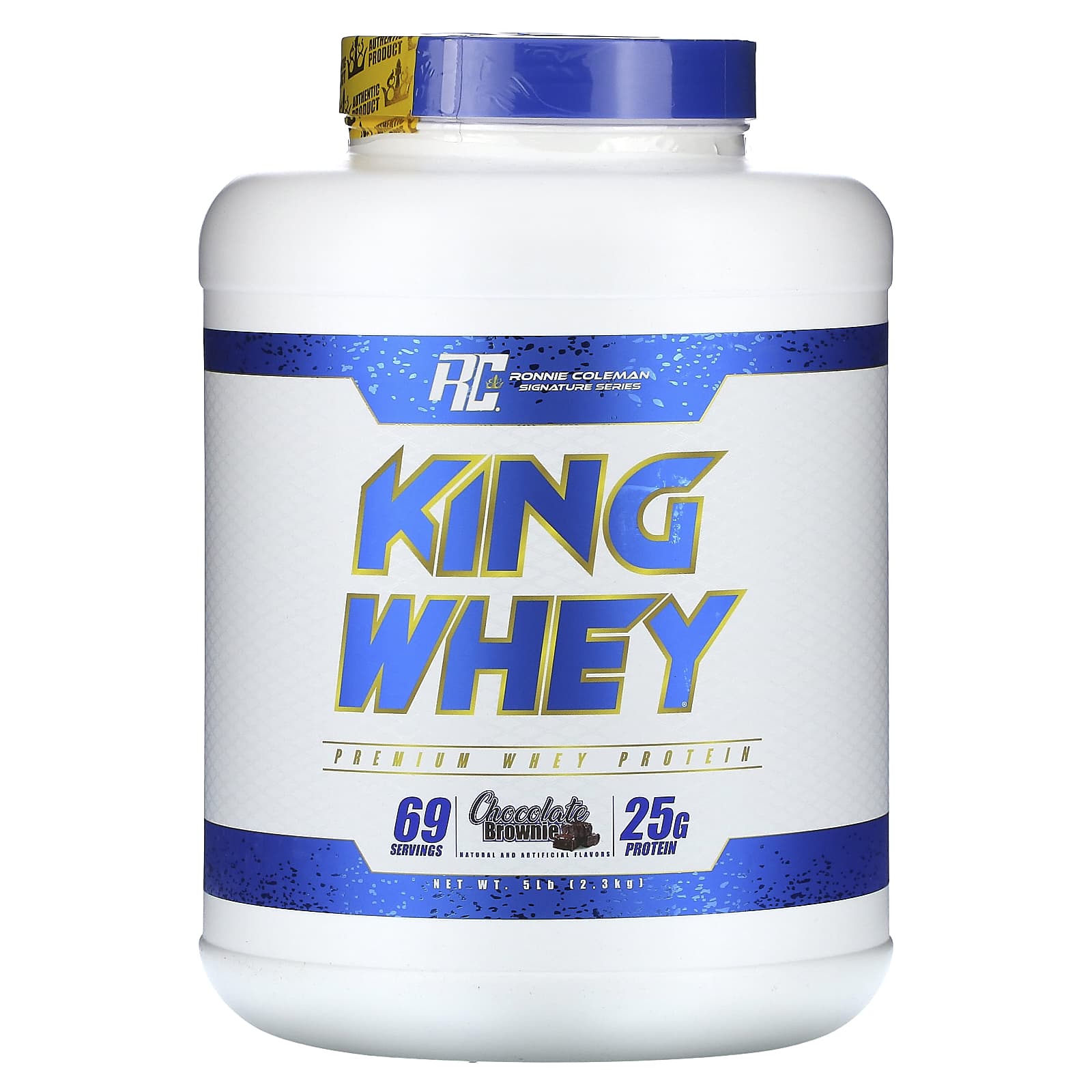 Ronnie Coleman-Signature Series-King Whey-Chocolate Brownie-5 lbs (2.3 kg)