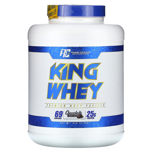 Ronnie Coleman-Signature Series-King Whey-Chocolate Brownie-5 lbs (2.3 kg)