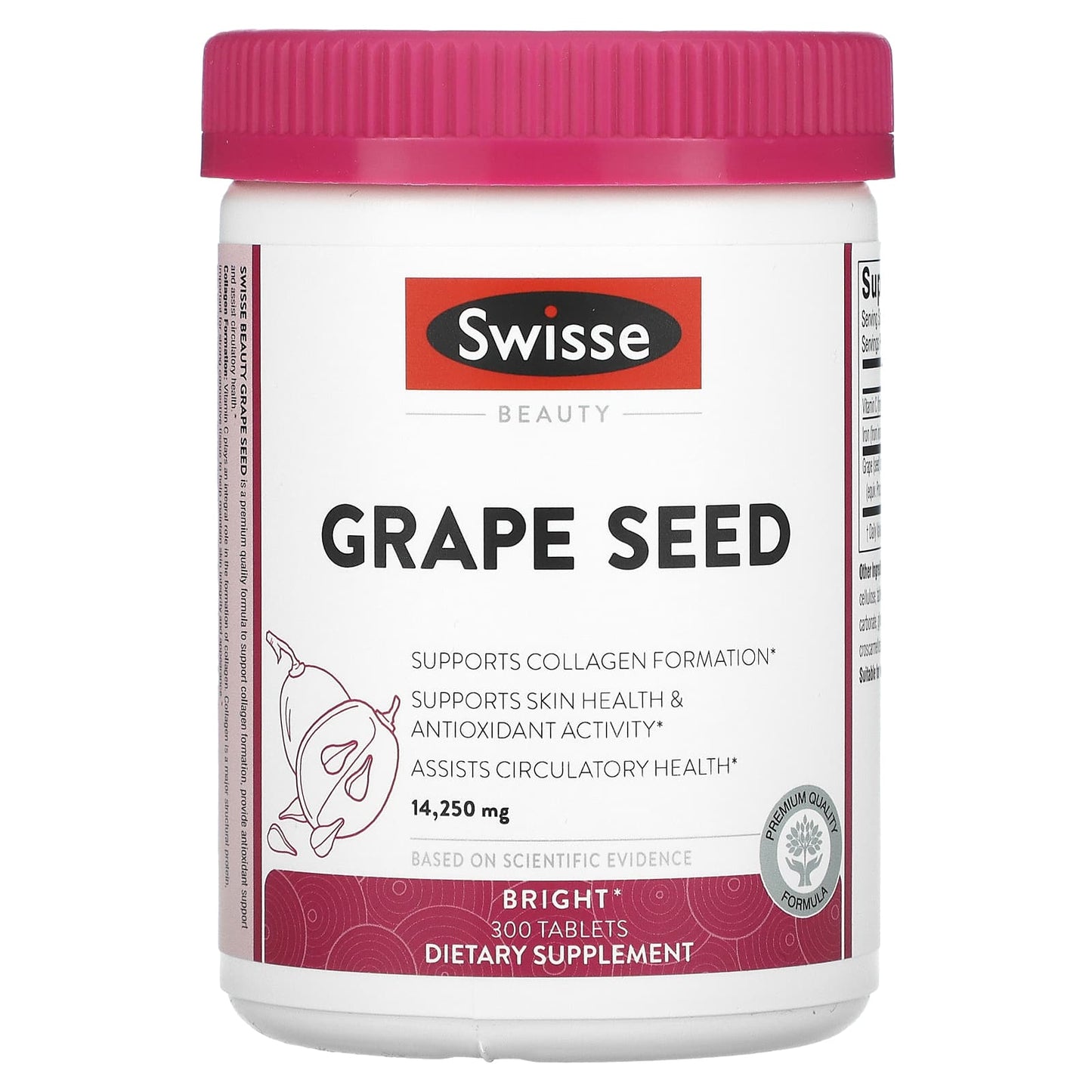 Swisse-Grape Seed-14,250 mg-300 Tablets