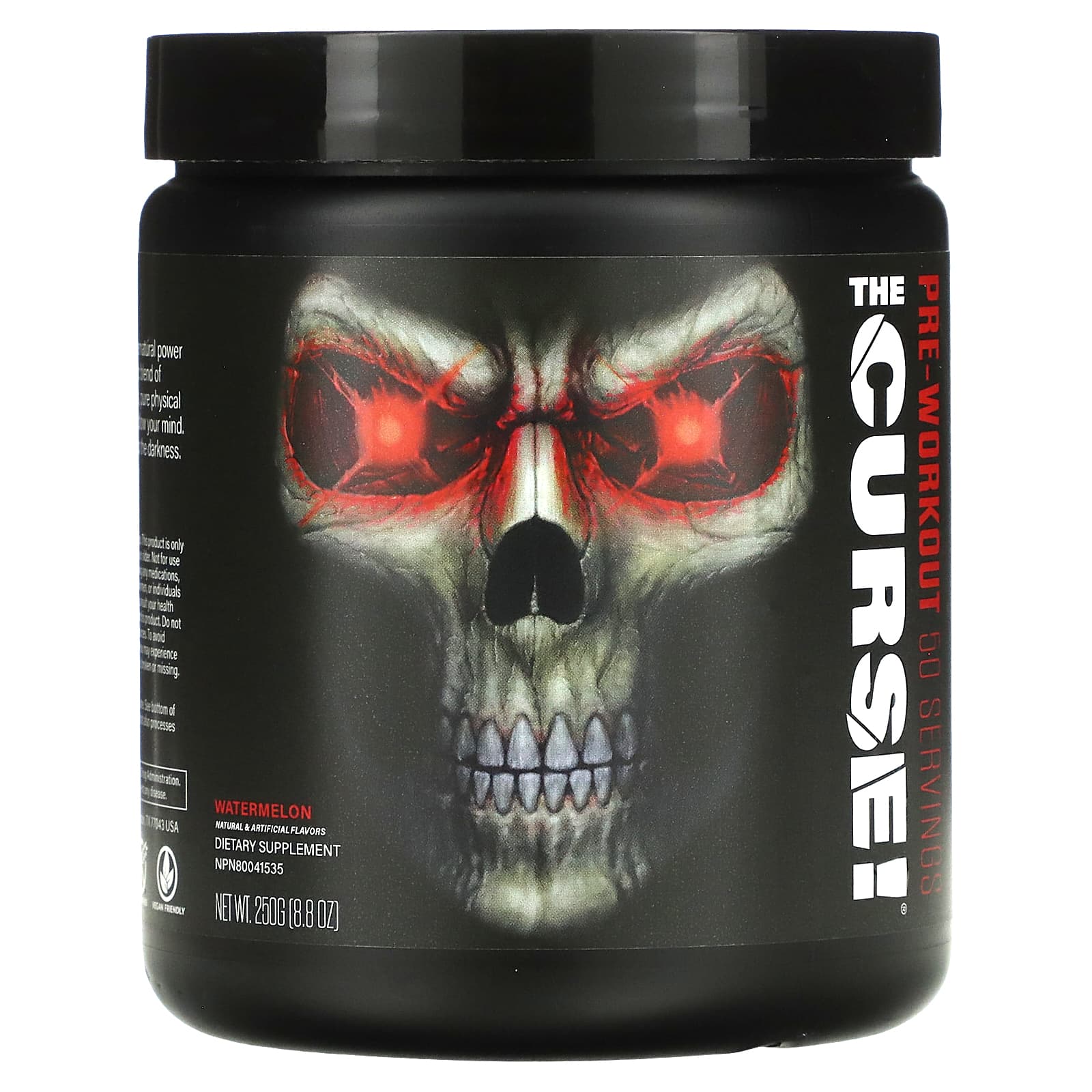 JNX Sports-The Curse-Pre-Workout-Watermelon-8.8 oz (250 g)