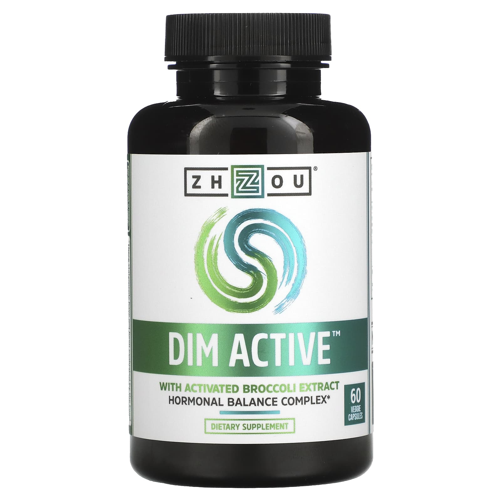 Zhou Nutrition-DIM Active-Hormonal Balance Complex-60 Veggie Capsules