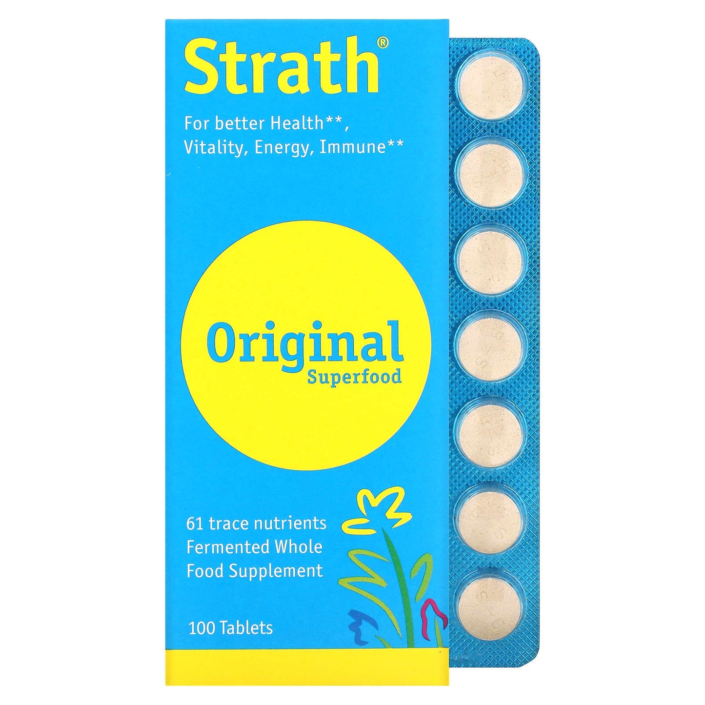 Bio-Strath-Strath-Original Superfood-100 Tablets