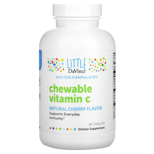 Little DaVinci-Chewable Vitamin C-Natural Cherry-90 Tablets