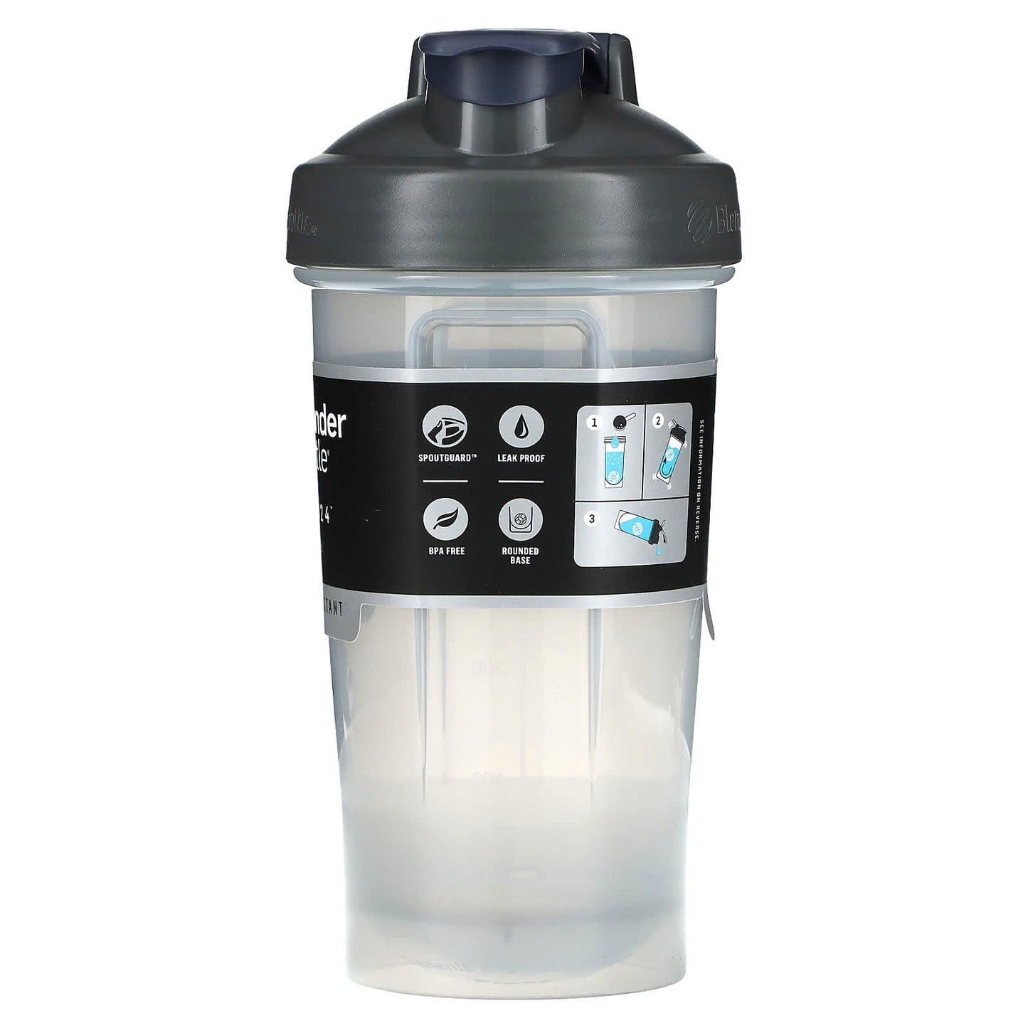 Blender Bottle, Pro Series, Pro24, FC Grey, 24 oz (710 ml)