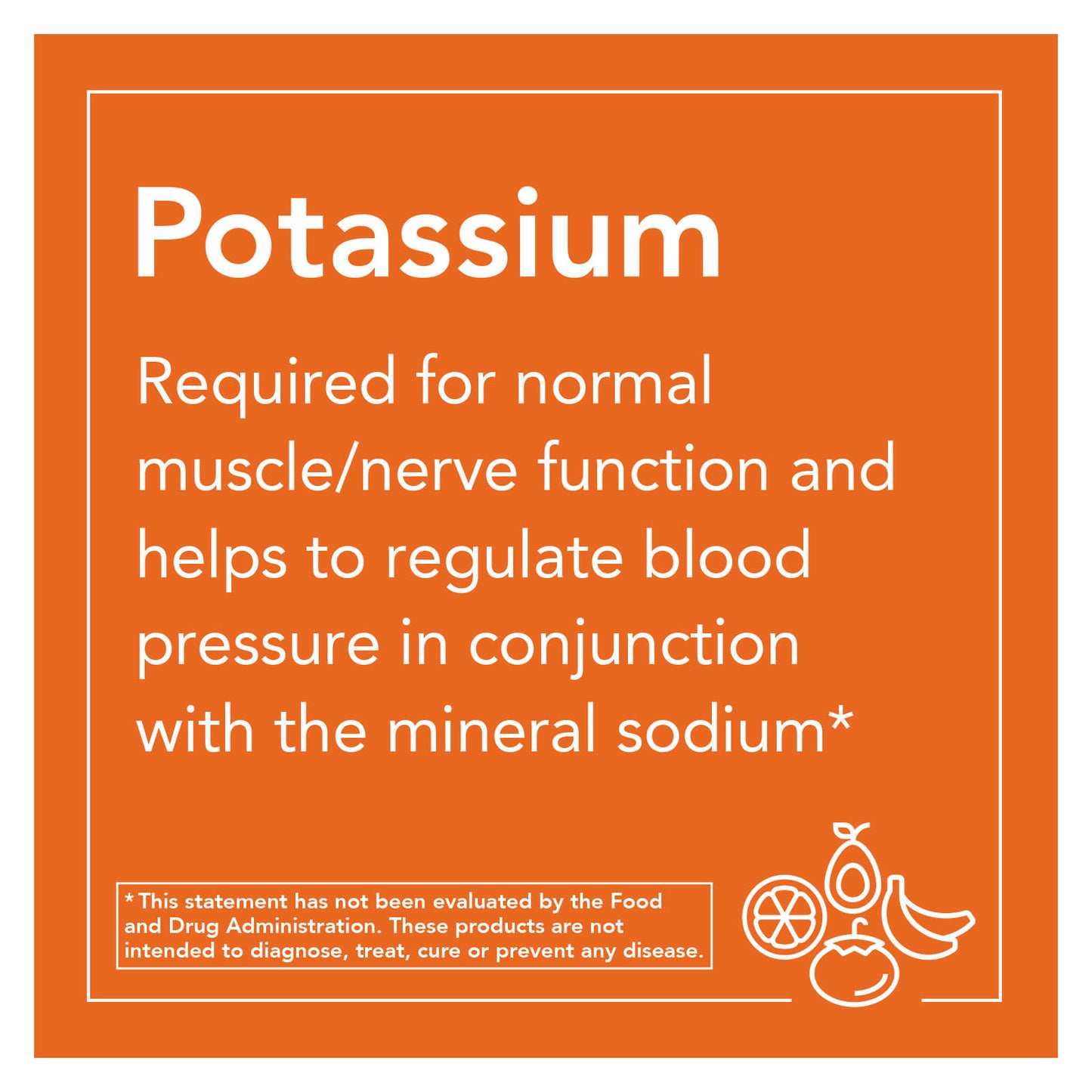 NOW Foods, Potassium Gluconate, 99 mg, 100 Tablets