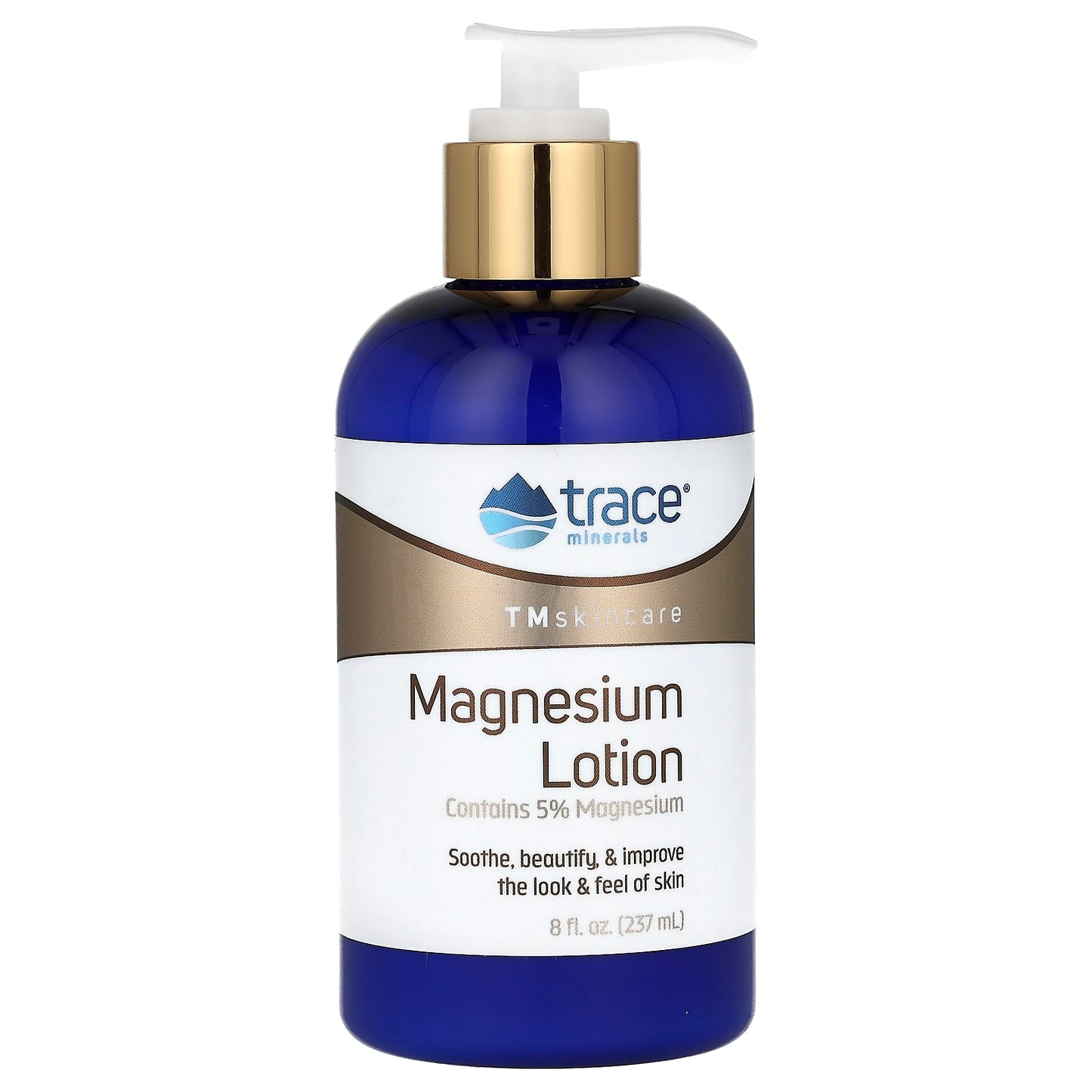 Trace Minerals ®-TM Skincare-Magnesium Lotion-8 fl oz (237 ml)