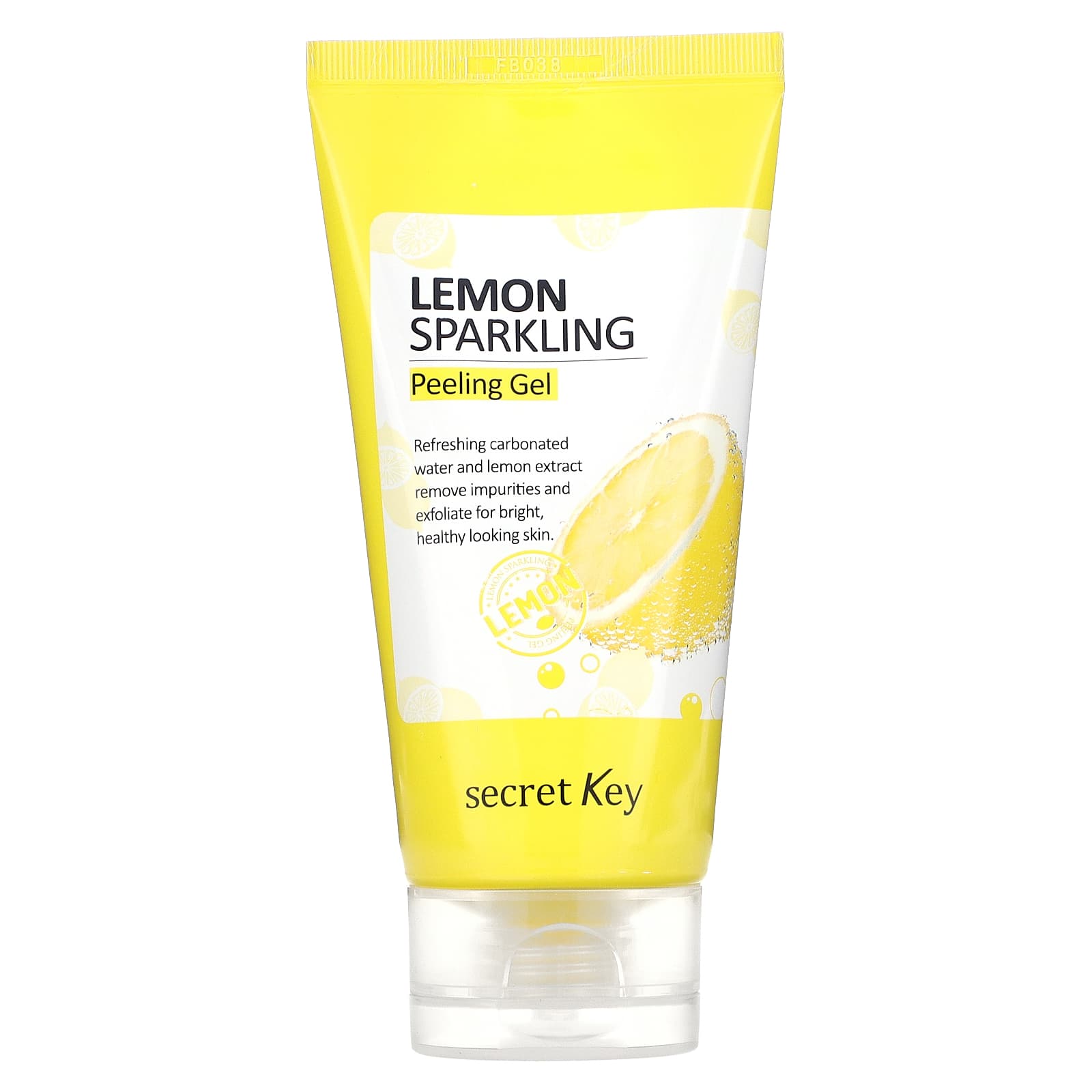 Secret Key-Lemon Sparkling Peeling Gel-4.05 fl oz (120 ml)