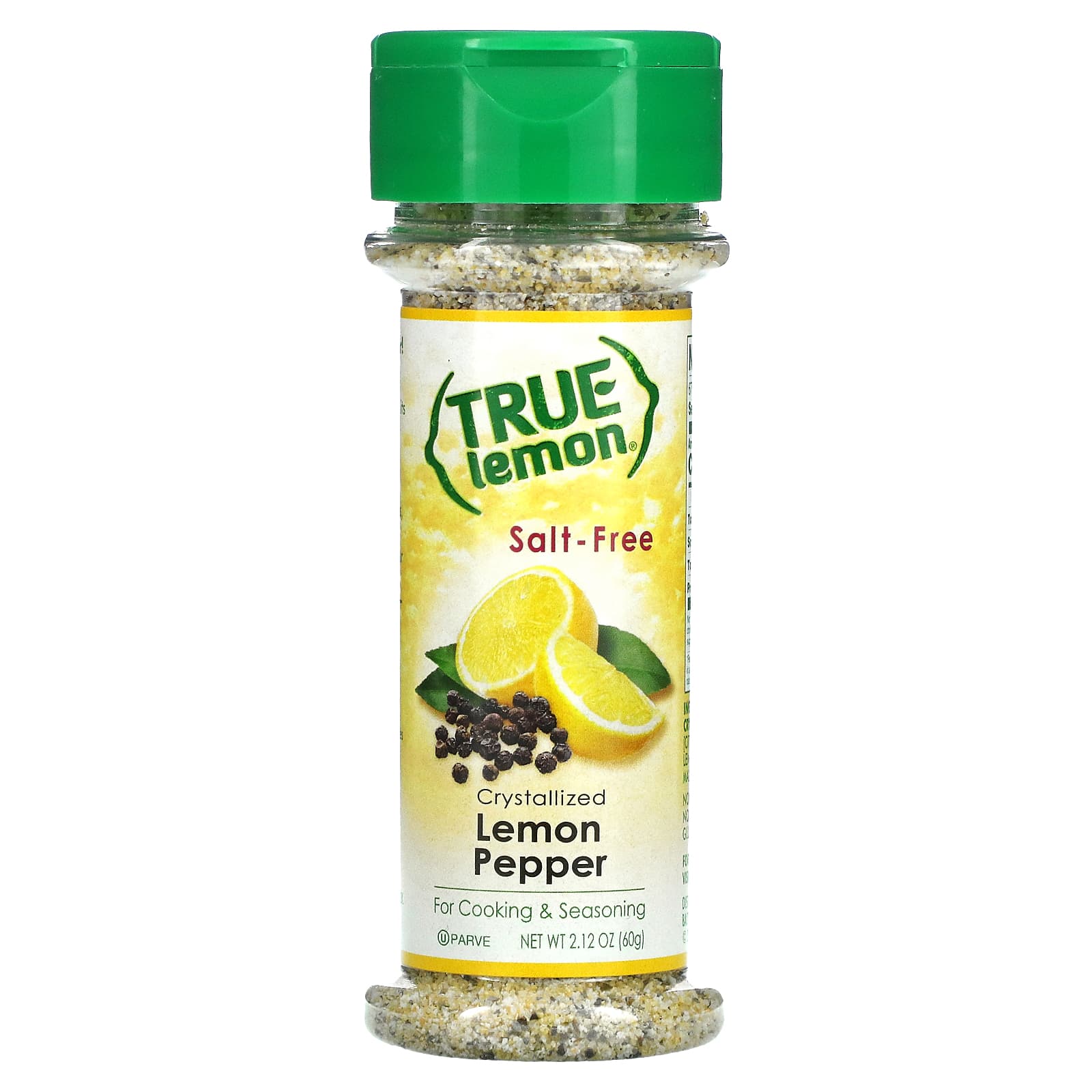 True Citrus-True Lemon-Crystallized Lemon Pepper-2.12 oz (60 g)