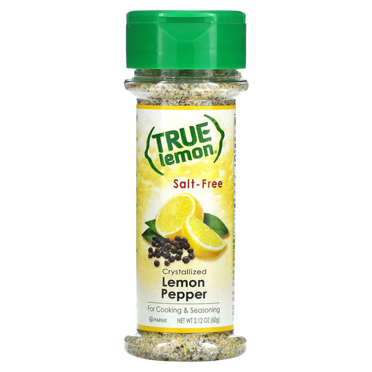 True Citrus-True Lemon-Crystallized Lemon Pepper-2.12 oz (60 g)