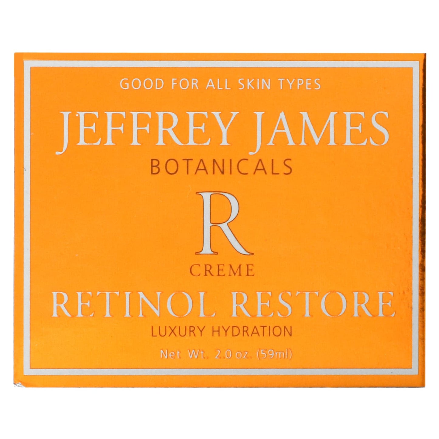 Jeffrey James Botanicals, Retinol Restore Creme, 2 oz (59 ml)