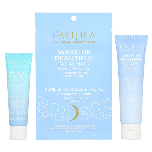 Pacifica-Wake Up Beautiful-Beauty Sleep Set-3 Piece Set