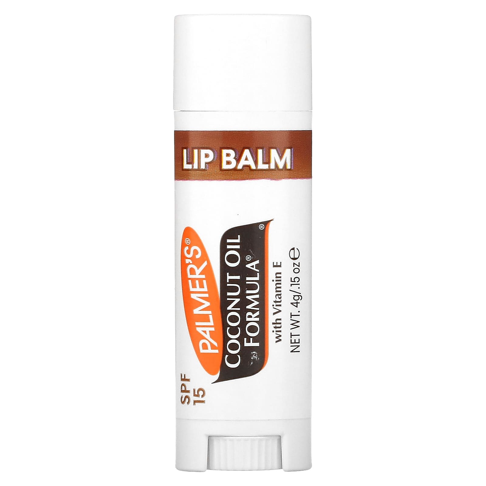 Palmer's-Coconut Oil Formula with Vitamin E-Coconut Hydrate Lip Balm-SPF 15-0.15 oz (4 g)