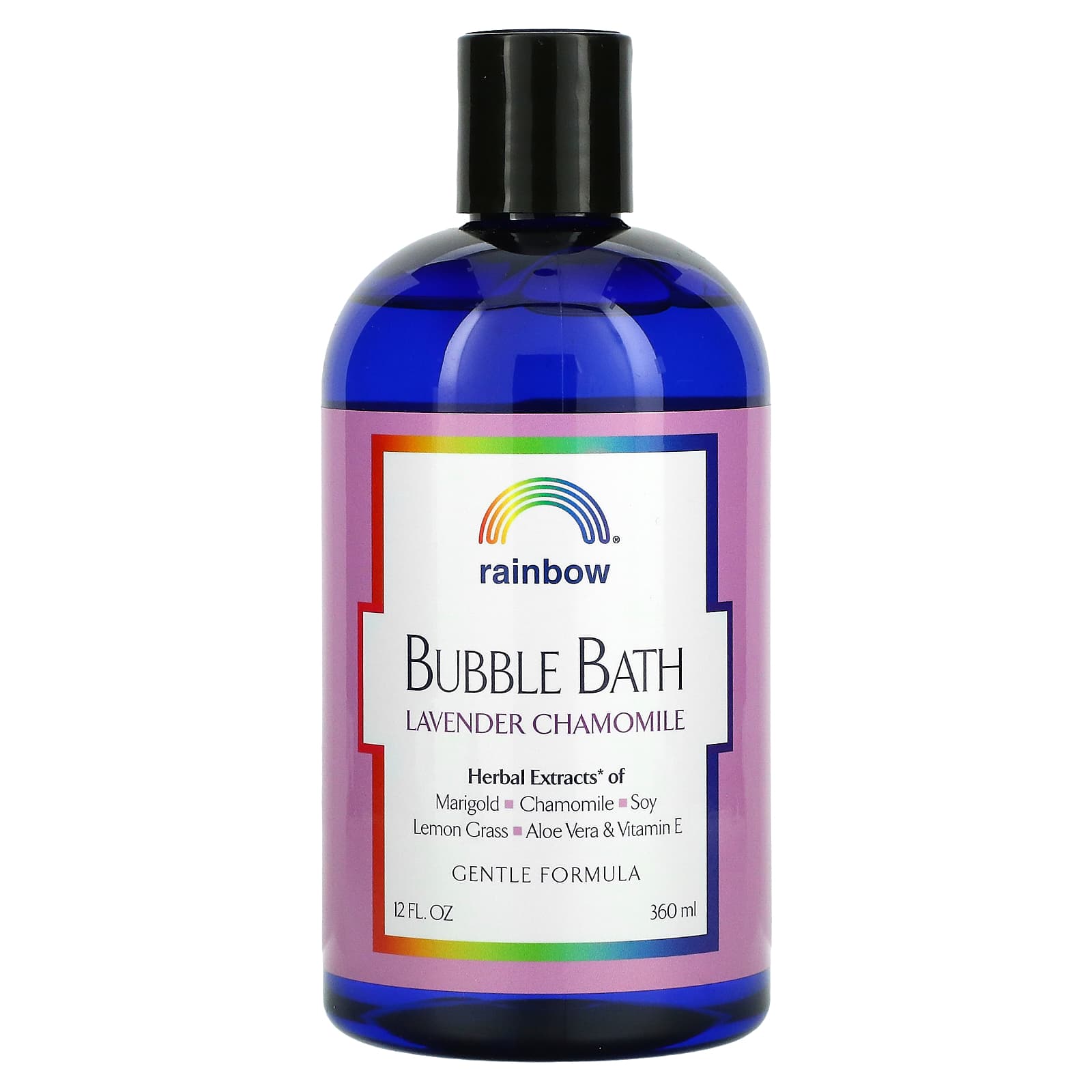 Rainbow Research-Bubble Bath-Lavender Chamomile-12 fl oz (360 ml)