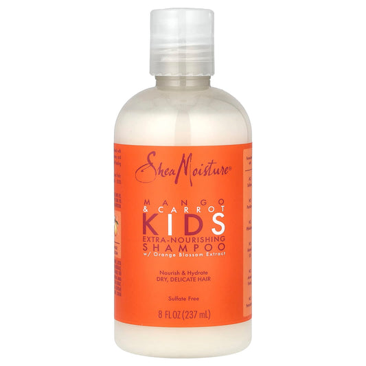 SheaMoisture-Kids Extra-Nourishing Shampoo-Mango & Carrot-8 fl oz (237 ml)