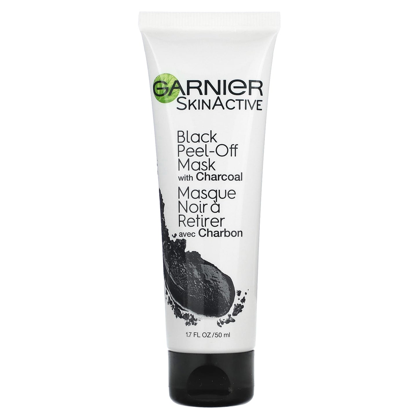 Garnier-SkinActive-Black Peel-Off Beauty Mask with Charcoal-1.7 fl oz (50 ml)