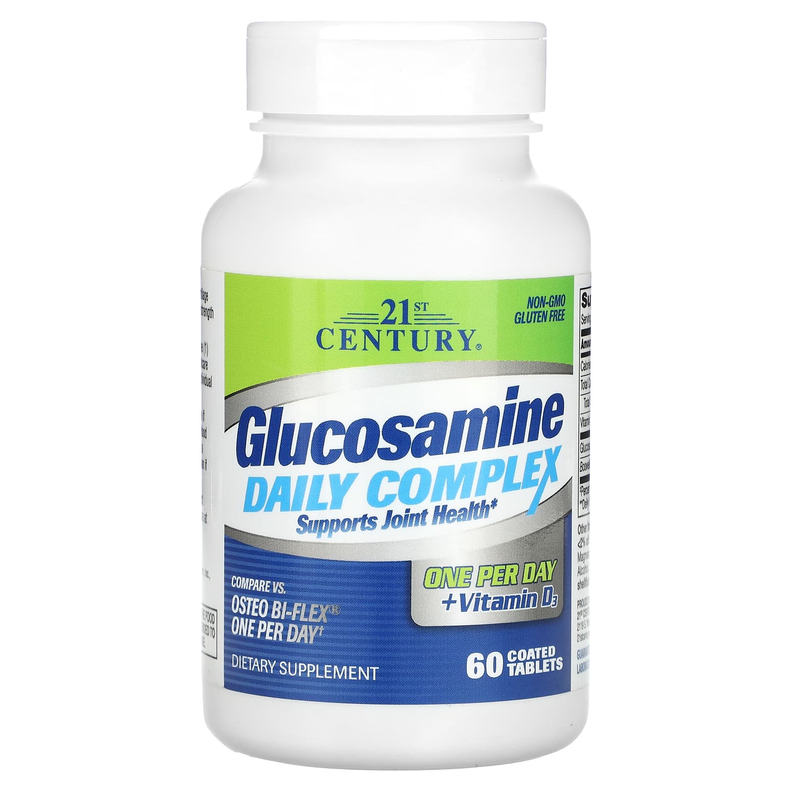 21st Century-Glucosamine Daily Complex-60 Coated Tablets