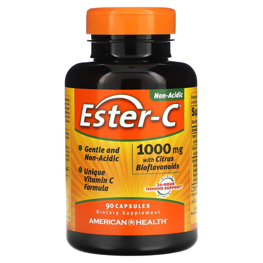 American Health-Ester-C with Citrus Bioflavonoids-1,000 mg-90 Capsules