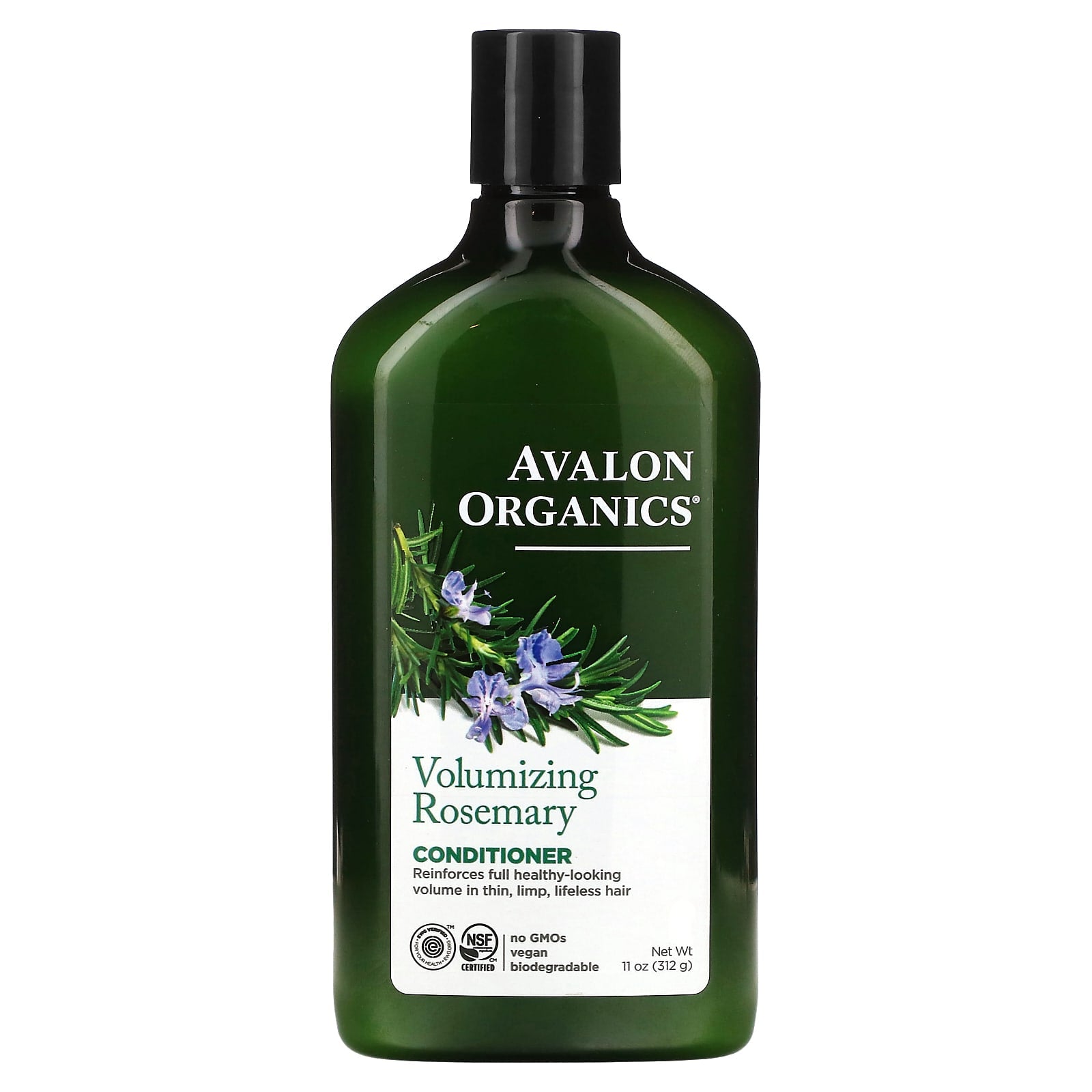 Avalon Organics-Conditioner-Volumizing Rosemary-11 oz (312 g)