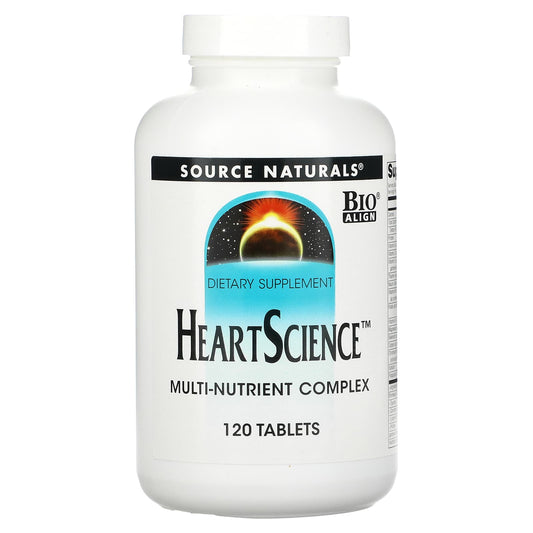 Source Naturals-Heart Science-Multi-Nutrient Complex-120 Tablets