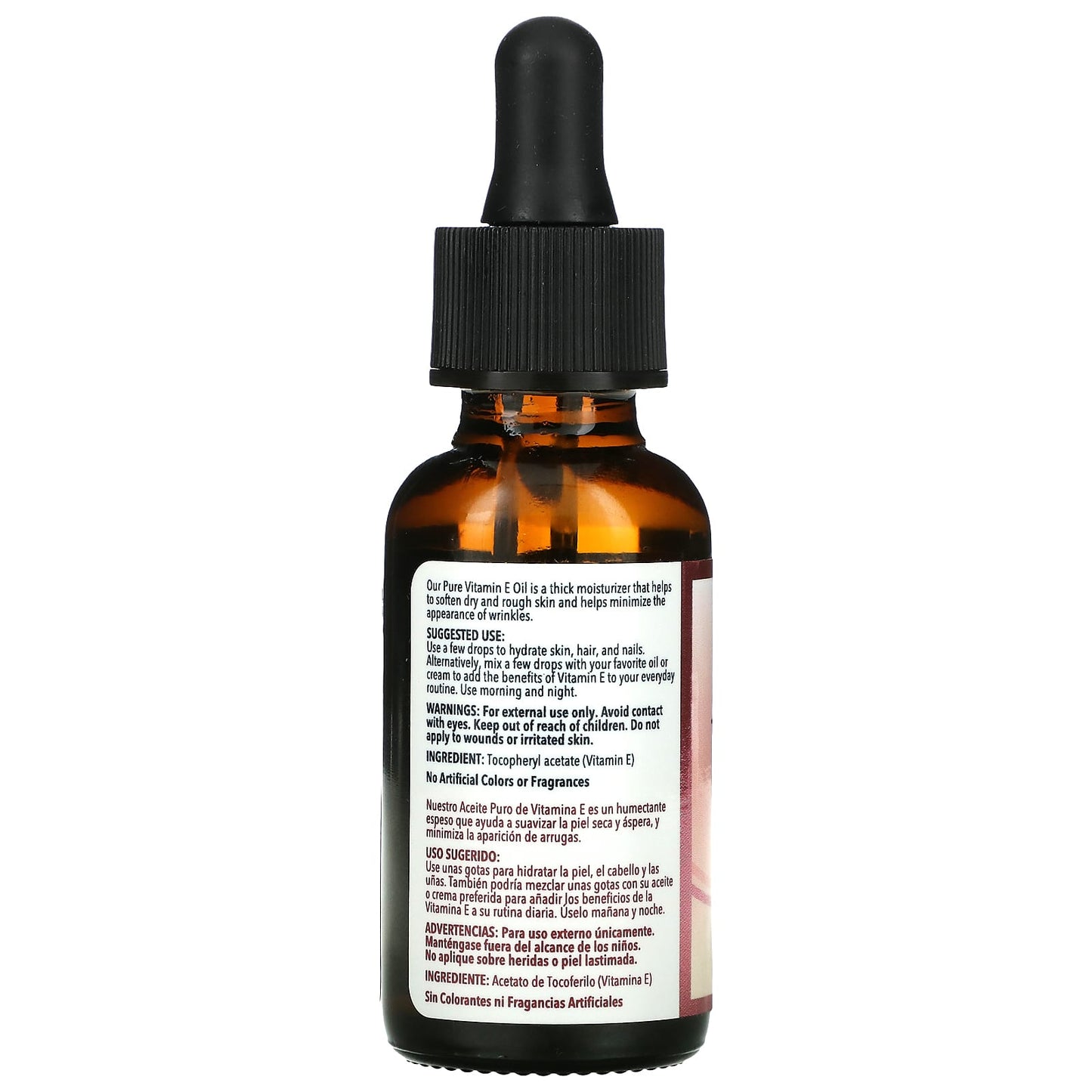 De La Cruz, 100% Pure Vitamin E Oil, 28,000 IU, 1 fl oz (30 ml)