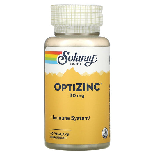 Solaray-Optizinc-30 mg-60 VegCaps