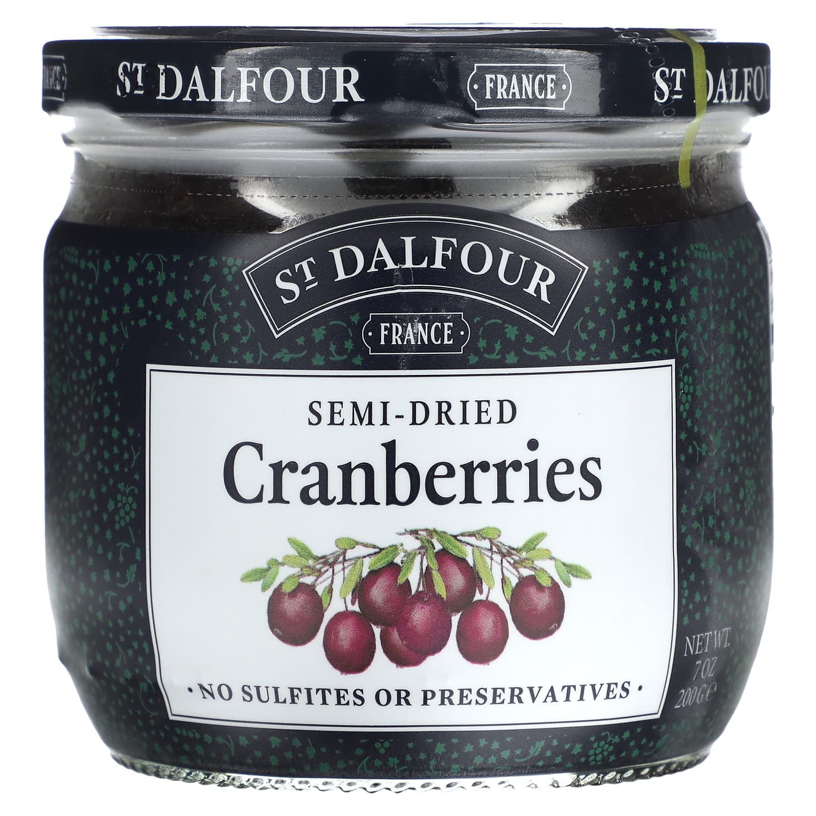 St. Dalfour-Semi-Dried Cranberries-7 oz (200 g)