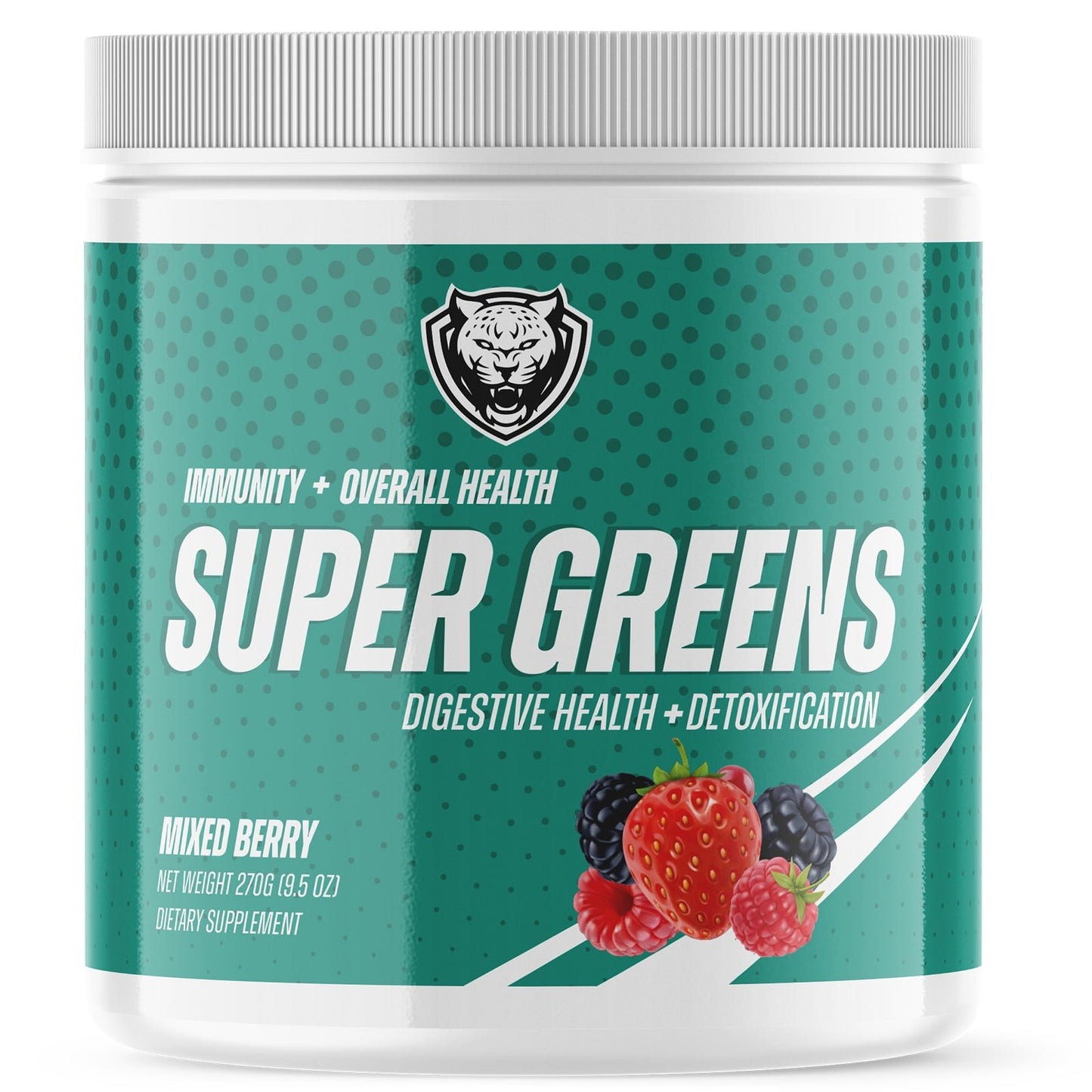 6AM Run-Super Greens-Mixed Berry-9.5 oz (270 g)