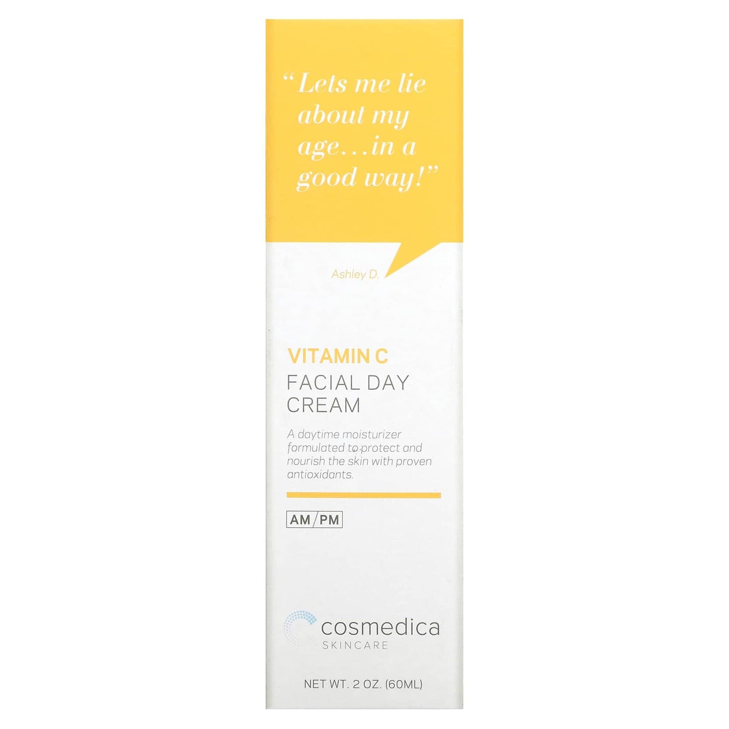 Cosmedica Skincare, Vitamin C Facial Day Cream, 2 oz (60 ml)