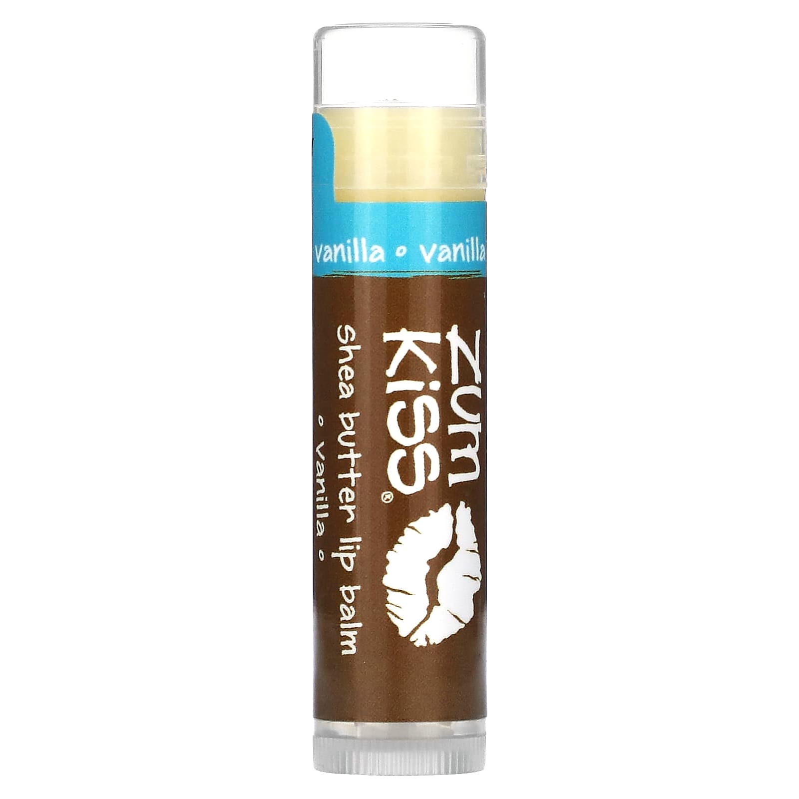 ZUM-Zum Kiss-Shea Butter Lip Balm-Vanilla-0.15 oz