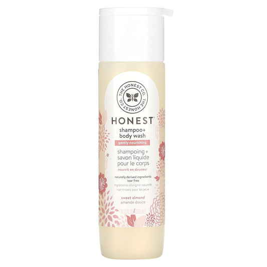 The Honest Company-Gently Nourishing Shampoo + Body Wash-Sweet Almond-10.0 fl oz (295 ml)