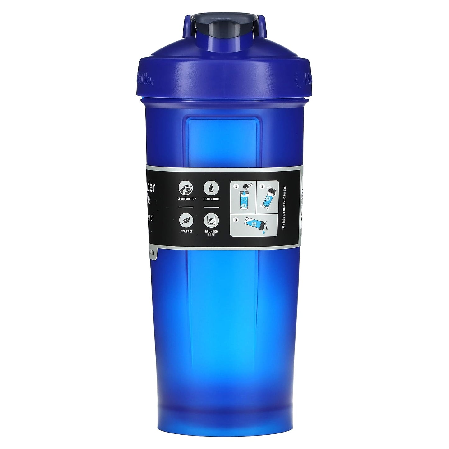 Blender Bottle, Classic, FC Reflex Blue, 45 oz (1,330 ml)