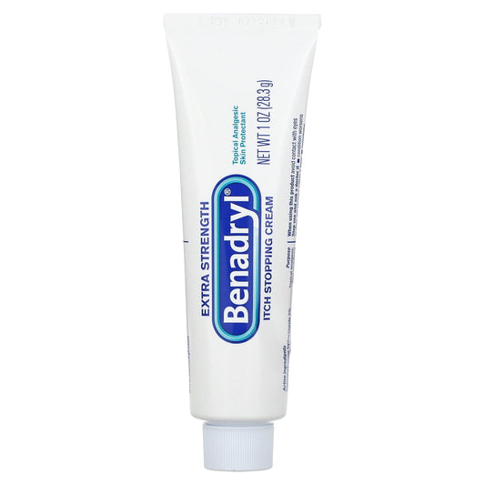 Benadryl-Extra Strength-Itch Stopping Cream-1 oz (28.3 g)