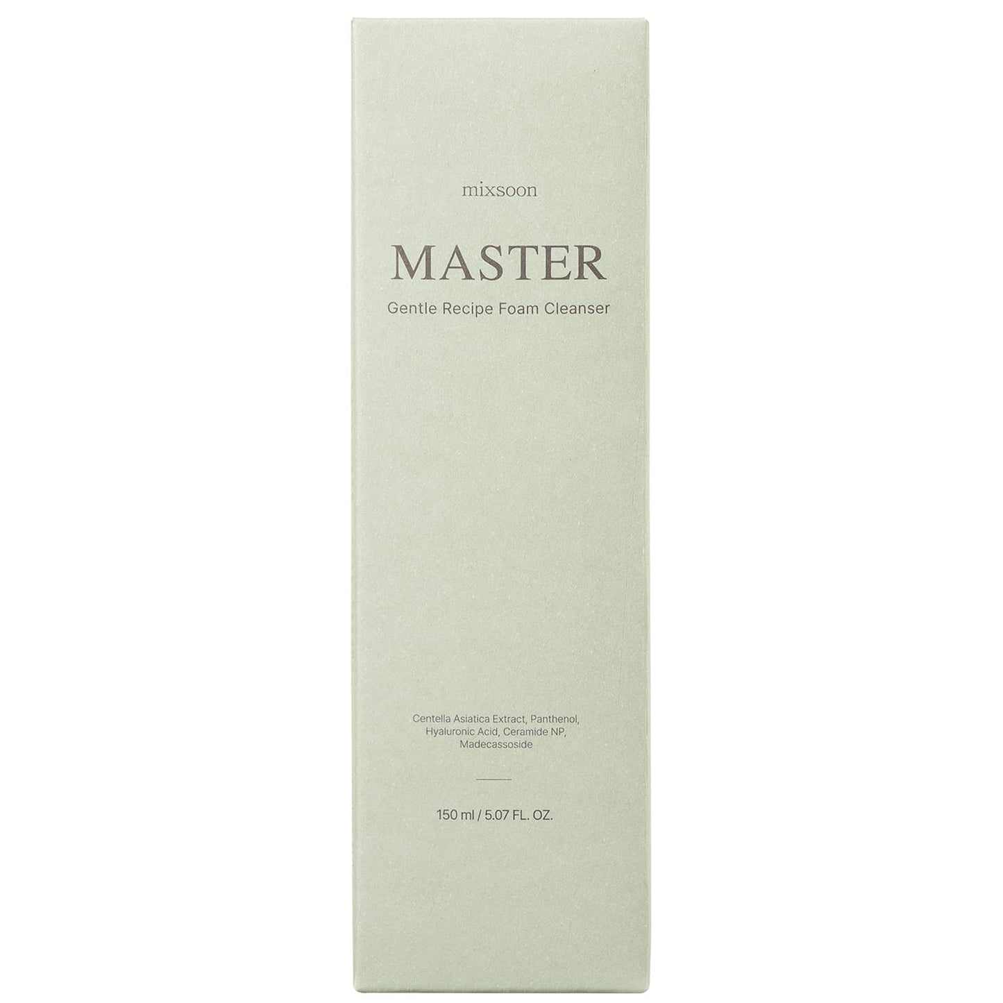 Mixsoon, Master Gentle Recipe Foam Cleanser, 5.07 fl oz (150 ml)