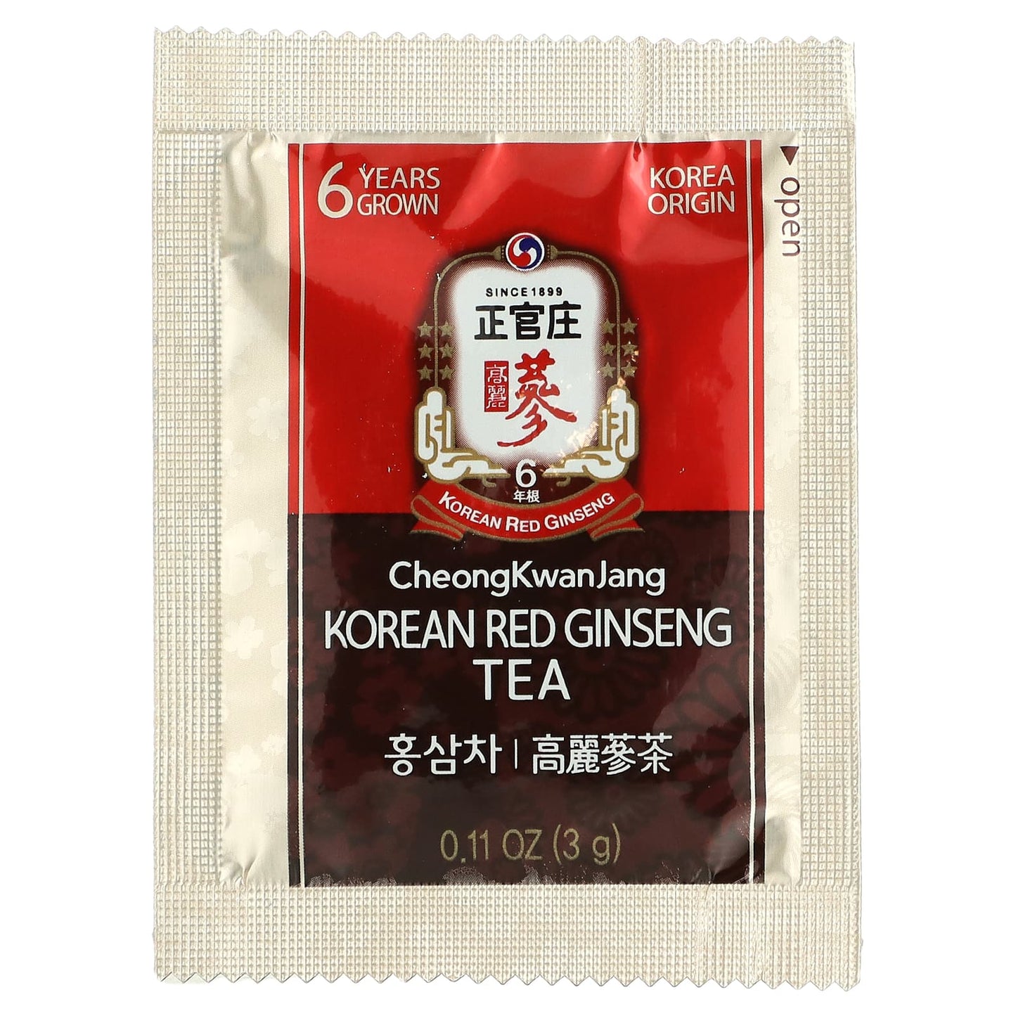 CheongKwanJang, Korean Red Ginseng Tea, 50 Packets, 0.11 oz (3 g) Each