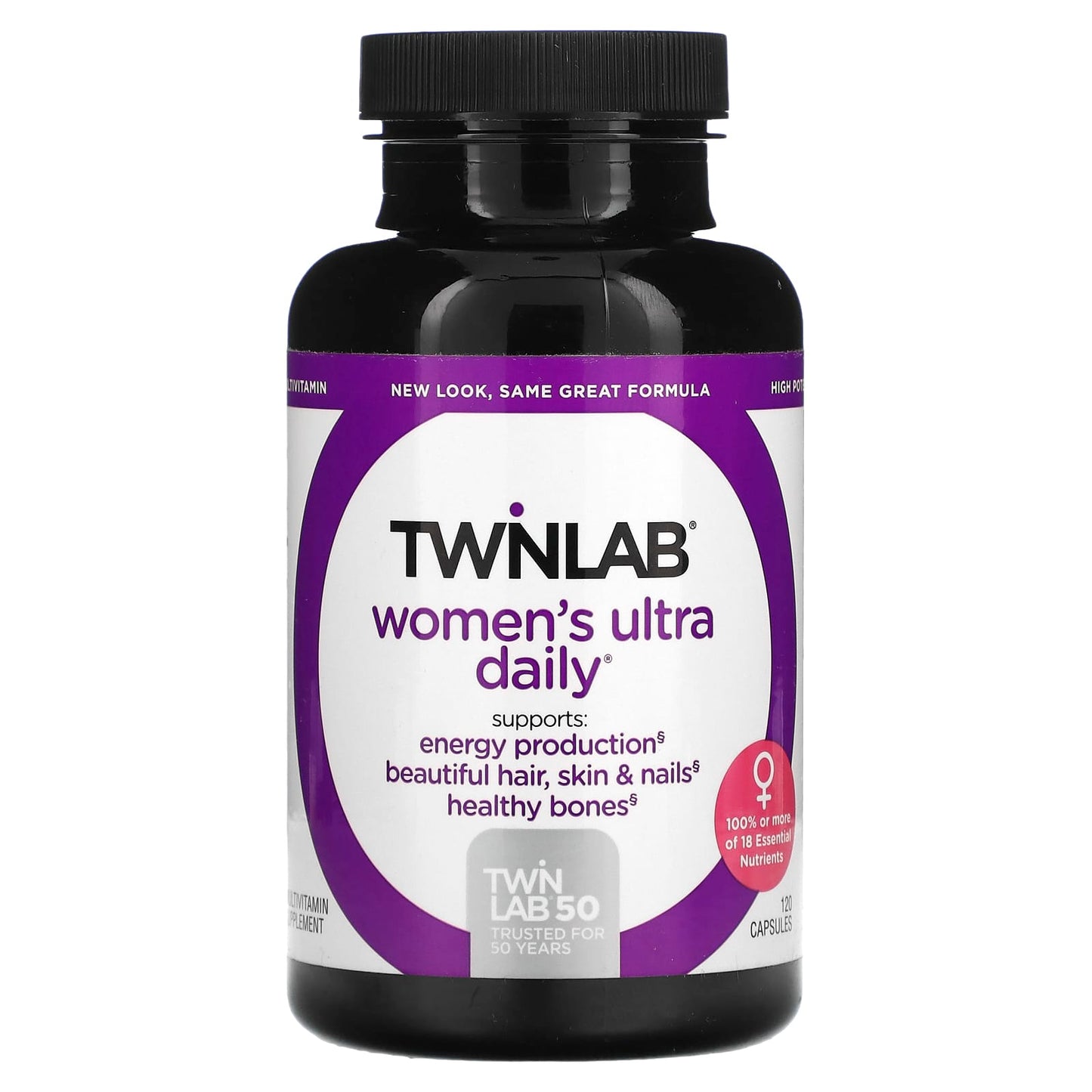 Twinlab-Women's Ultra Daily-120 Capsules