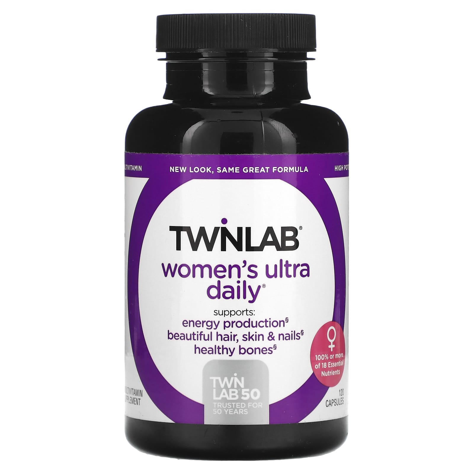 Twinlab-Women's Ultra Daily-120 Capsules