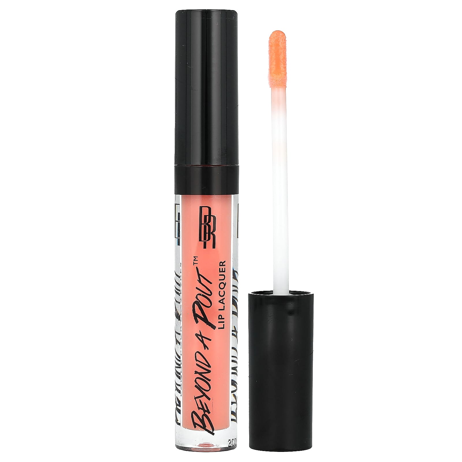 Black Radiance-Beyond A Pout-Lip Lacquer-Heat Wave-0.12 fl oz (3.5 ml)