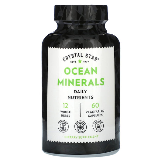 Crystal Star-Ocean Minerals-60 Vegetarian Capsules