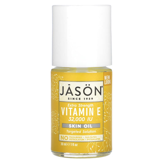 Jason Natural-Extra Strength-Vitamin E Skin Oil-32,000 IU-1 fl oz (30 ml)