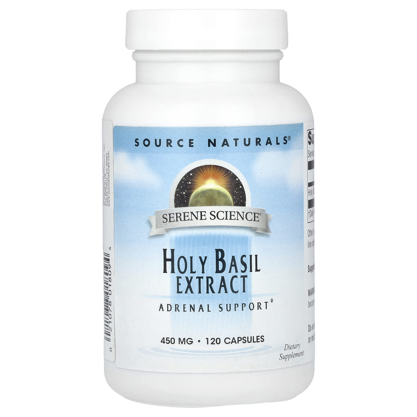 Source Naturals-Holy Basil Extract-450 mg-120 Capsules