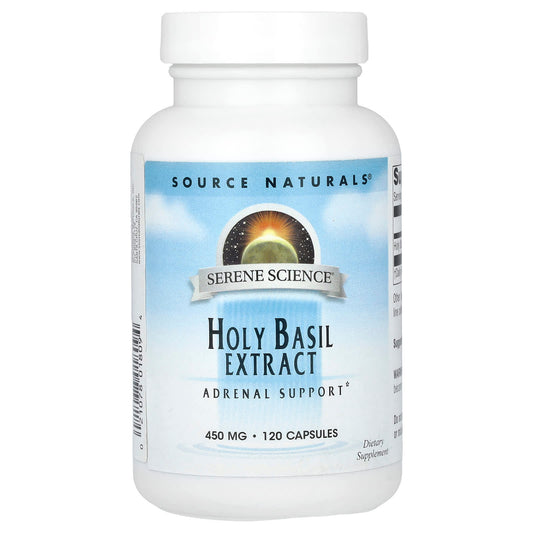 Source Naturals-Holy Basil Extract-450 mg-120 Capsules