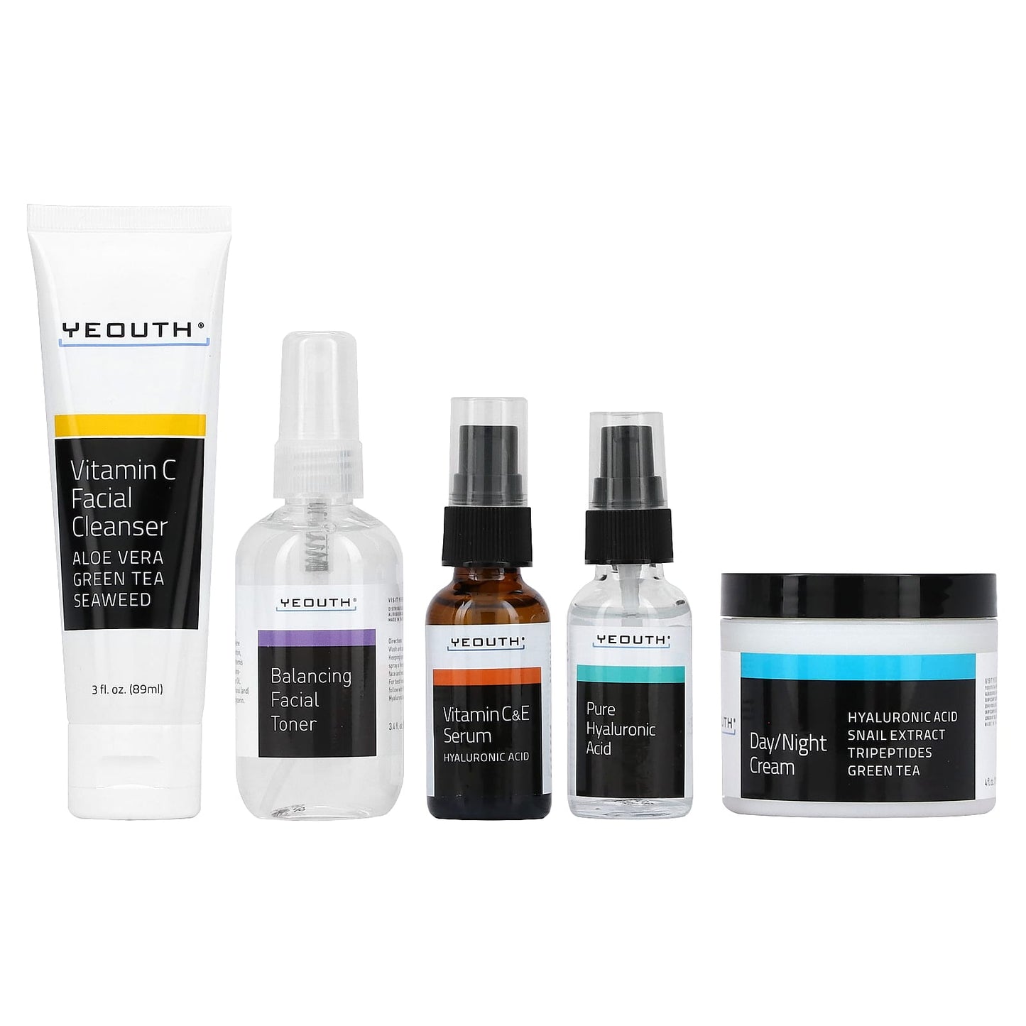 Yeouth-Anti-Aging System-Twenties-5 Piece Set